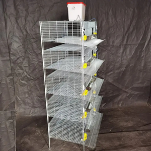 Cages à cailles automatiques <span class=keywords><strong>de</strong></span> 6 à 8 couches pour cage à cailles <span class=keywords><strong>de</strong></span> ferme - Product Image 1