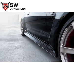 Jupes latérales en fibre de carbone humide style 3D pour BMW M3 G80 M4 G82 en fibre de carbone véritable <span class=keywords><strong>2020</strong></span>+ Pièces et accessoires automobiles - Product Image 6