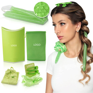 New Arrival Fast Acting Low Heat Microwave <strong>Gel</strong> <strong>Hair</strong> <strong>Curler</strong> Long <strong>Hair</strong> Wrap Heat Less Soft <strong>Hair</strong> Rollers or Curling Rod - Product Image 1