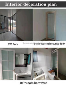 Gran oferta totalmente amueblado 2 dormitorio de la casa contenedor lujo contenedor de 40 pies casa con cuarto de baño - Product Image 5