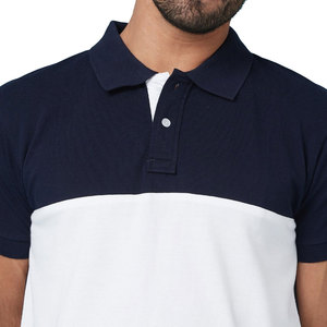 Chemises polo pour hommes, dernières tendances, vêtements décontractés, couleurs unies, prix d'usine, polyester et coton. - Product Image 5