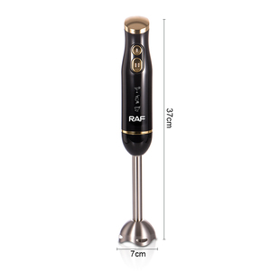 Batidora de Mano RAF de 500W, Mezcladora de Alta Potencia, Acero Inoxidable, 4 Cuchillas, 2 Botones, Función para Triturar Hielo, Ideal para la Cocina Diaria - Product Image 2