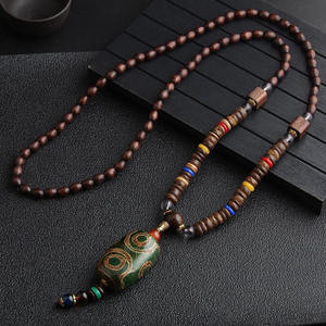 Ожерелье с подвеской из дерева - Product Image 4