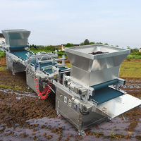 Semoir automatique d'usine pour semis en stock, machine à planter les graines, semoir à rouleaux pour plateaux de semis