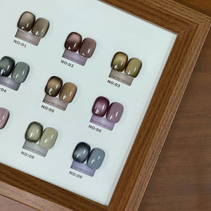 AILANUO Nouvelles couleurs vibrantes Formule longue durée 15ml Marque privée Sans écaillage Cat Eye UV/LED Gel Polish Vegan Non toxique - Product Image 3