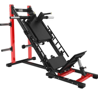 JIAQUANLONG Appareil de musculation professionnel 4-en-1 pour fessiers, jambes et quadriceps, incluant Leg Press et inclinaison à 45°
