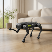 Chien robot IA pour enfants, jouet robot quadrupède avec commande vocale, chien robot bionique électrique programmable RC