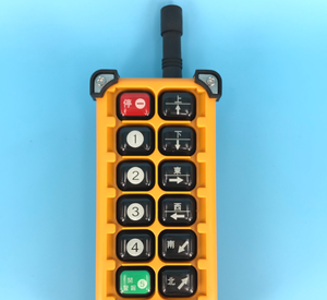 รีโมทคอนโทรลอุตสาหกรรม รีโมทคอนโทรลไร้สายอุตสาหกรรม รีโมทคอนโทรลเครนอุตสาหกรรม รีโมทคอนโทรลอุตสาหกรรม 12 ปุ่ม APDC-12K - Product Image 1