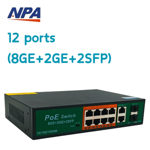 ANPA 8 16 <strong>Ports</strong> Unmanaged Gigabit <strong>POE</strong> <strong>Switch</strong> SFP 10/100M V-LAN Network <strong>Ethernet</strong> <strong>Poe</strong> <strong>Switch</strong> 48v For Hikvision Ip Camera Stock - Product Image 3