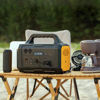 Batterie de stockage portable au lithium-fer XHY personnalisable tout-en-un 300W 600W 1000W rechargeable, adaptable aux panneaux solaires