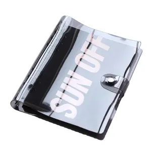 Hengyao Notebook 2023 New PVC Transparent 6-hole Loopbook Handheld Ledger Case A5A6 Original Design