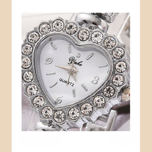 Love Gifts for Girlfriend Wife 4pcs Jewelry Romantic Gift <strong>Set</strong> Red Heart Shape Box Necklace Earrings Ring <strong>Watch</strong> <strong>Set</strong> for <strong>Women</strong> - Product Image 6