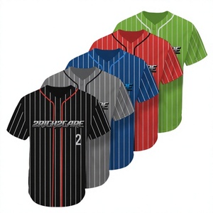 Proveedor de Camisetas de Malla para Béisbol y Sóftbol, Diseño Personalizado, Uniforme de Equipo Transpirable Unisex para EE. UU. y Canadá - Product Image 1