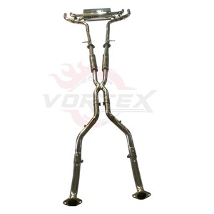 ท่อไอเสีย SS304แบบ catback สำหรับ5.0L URZ100 LC500ของ Lexus V8 2017-2025 valvetronic ไม่มีชุดแข่งโดรน - Product Image 4