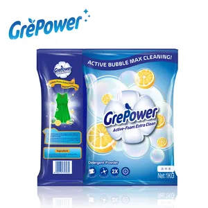 Iby-detergente REpower para limpieza de ropa, bolsa de detergente para lavado de ropa a granel