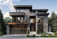 Villas préfabriquées modernes de luxe Maisons préfabriquées de luxe de fabrication chinoise pour chambre à coucher et appartement en vente