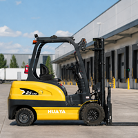 Chariot élévateur électrique compact de 1, 2, 2,5 et 3 tonnes, hauteur de levage 1m-5m, batterie au lithium, puissant, fabriqué par une usine professionnelle avec 25 ans d'expérience, autres chariots élévateurs