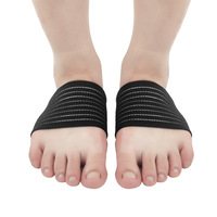 Semelles intérieures en polaire magnétiques pour l'été, avec soutien de la voûte plantaire, pour pieds plats, manchons absorbant les chocs, bandes élastiques, coussinets de sport pour l'avant-pied