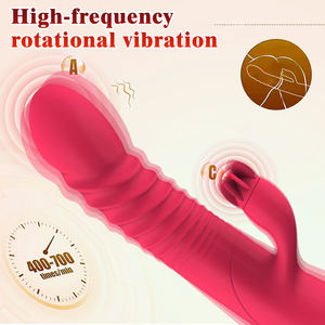 Libo Sex Toy pour femmes nouveauté Gag jouet gros gode vibrateur pour femmes Silicone femme g-spot Clitoris Vaginal Massage électrique - Product Image 4