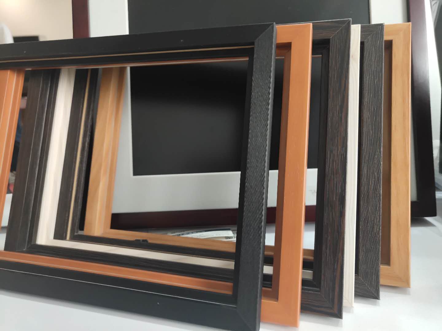 with frames