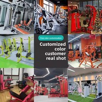 Appareil de musculation professionnel en acier pour usage commercial : Machine Fly, Entraîneur de cuisses intérieures/extérieures, Hack Squat, Leg Press, Chest Press