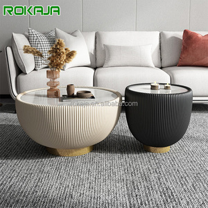 Mesa <span class=keywords><strong>de</strong></span> Centro <span class=keywords><strong>de</strong></span> Estilo Italiano <span class=keywords><strong>de</strong></span> Lujo Ligero, Mesa Auxiliar <span class=keywords><strong>de</strong></span> Esquina <span class=keywords><strong>de</strong></span> Acero Inoxidable y Titanio, Mesa <span class=keywords><strong>de</strong></span> Centro Creativa para Libros y Té en Venta - Product Image 1