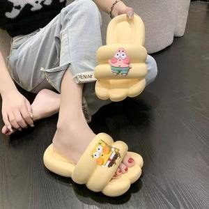 Pantuflas de Masaje 3D con Diseño de Nube para Niños y Niñas, Lindas Pantuflas de Masaje con Diseño de Nube, Antideslizantes, Novedosas, Abiertas, Masajeador de Pies para Niñas - Product Image 4