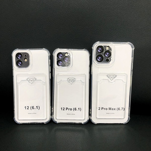Прозрачный Футляр для карт, ТПУ чехол для <span class=keywords><strong>OPPO</strong></span> Reno 11F Realme C65 C63 C61 противоударный чехол для задней крышки кошелька - Product Image 4