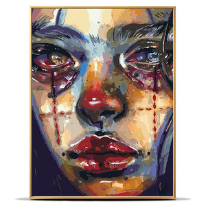 Peinture à l'huile sur toile abstraite moderne femme <span class=keywords><strong>pop</strong></span> <span class=keywords><strong>Art</strong></span>, affiches et imprimés <span class=keywords><strong>Pop</strong></span> Wall-<span class=keywords><strong>Art</strong></span> décor peinture - Product Image 4