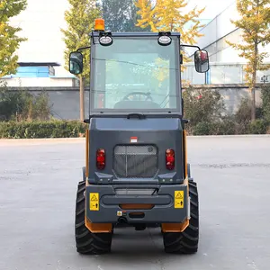 Everun Schlussverkauf ER11H 1000 kg mit Schnellkoffer hydraulischer Schallablader kompakter Mini-Radlader