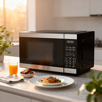 Vente en gros de four à micro-ondes électrique en acier inoxydable 25L chauffage rapide pour hôtel restaurants et usage domestique