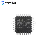 Microcontrolador ARM Cortex-M4 de 32 bits, 120MHz, 64KB Flash, LQFP-32 con FPU, DSP, ADC de 2MSPS, resistente a 5V, grado industrial, AT32F421K8T7