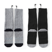 Chaussettes Bio Nano Magnétiques Zhongbang, Chaussettes Auto-Chauffantes, Chaussettes Chauffantes Rechargeable pour le Ski