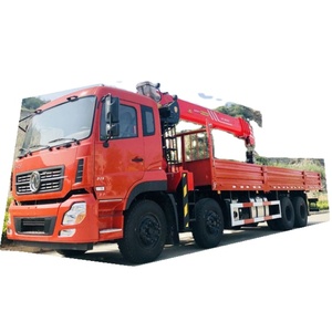 China 16ton hydraulischer Manipulator heben mobilen LKW montierten Kran 16t geraden Ausleger Kran LKW zum Verkauf - Product Image 1