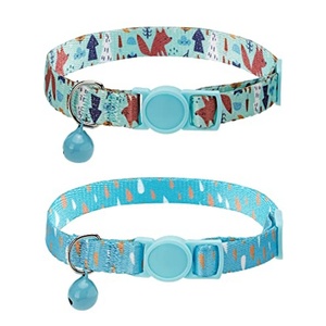 Collier pour chat en nylon réglable avec logo personnalisé en gros - Product Image 1