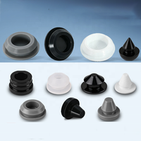 Expédition rapide, bouchons d'extrémité en caoutchouc de silicone industriel écologique, à encliquetage, grommets, bouchons, joints, bouchons, certifiés REACH