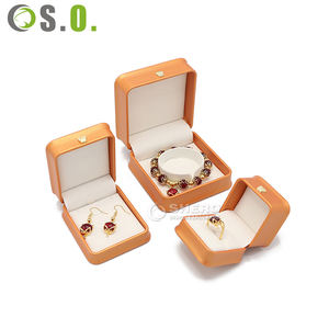 PU Leather Orange Bottle Green Surprise Ring Box <b>Earring</b> <b>Boxes</b> and Packaging Customized Logo Service Elegant Wedding Gifts - Product Image 4