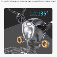 Sepeda Motor Listrik Dewasa E-Scooter EV Bike Baterai Asam Timbal 48V Jarak Tempuh 25-35km Keranjang Depan Moped Roda Dua OEM Grosir