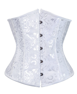 Women Vintage Corsets Waist Plus Size Underbust Corset Body Shapers 26 Steel Boned Waist <strong>Trainer</strong> Corsets - Product Image 5