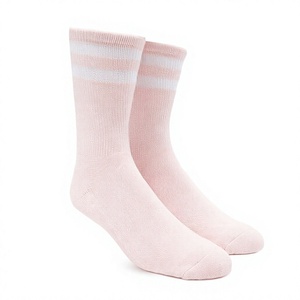 Wholesale High Quality 3 Stripes Athletic Crew <b>Socks</b> Breathable <b>Moisture</b> Wicking Cotton Sport <b>Socks</b> for Men & Women - Product Image 3