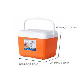 Glacière isotherme portable en plastique rotomoulé pour la pêche et l'usage commercial – Idéale pour garder les aliments frais en extérieur - Product Image 6