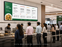 Écran publicitaire numérique mural de 65 pouces, affichage LCD Android 4K pour intérieur, écran commercial