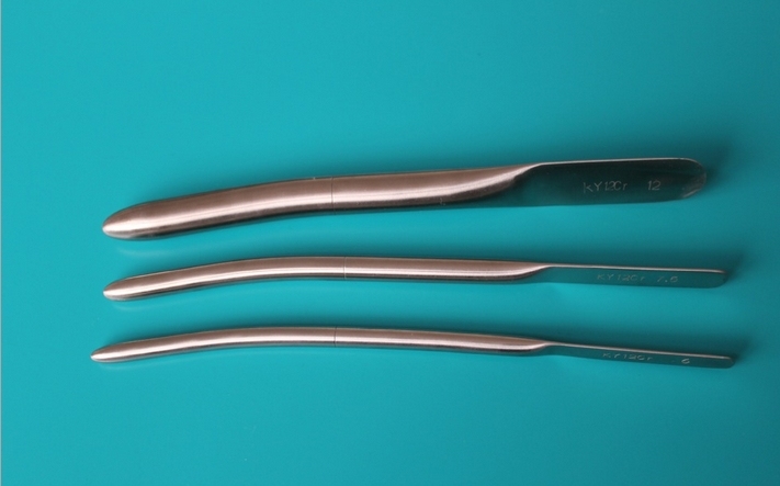 Haute qualité toutes les tailles de d'urologie dilatateur urétral mâle