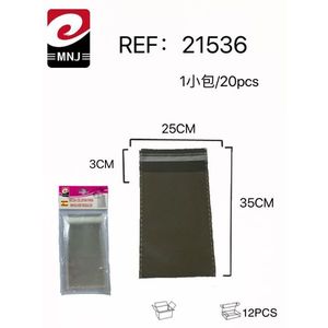 Mnj Transparent Self Adhesive Mailer Bag 25X35Cm 20Pcs Per Pack For Packaging - Product Image 3