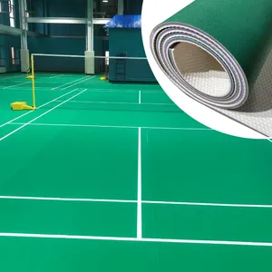 Toptan kapalı badminton sahası döşemesi spor minderi