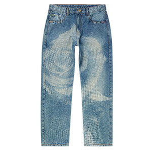 Мужские джинсы с розой - Product Image 1