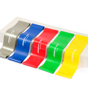 Bán buôn joinfit Pro x. r.005 100% cao su thiên nhiên 5 cấp tập thể dục Workout Resistance Loop <span class=keywords><strong>Bands</strong></span> (10lb-50lb) bền & không thấm nước - Product Image 1