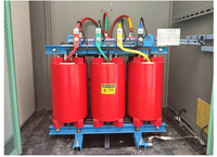 Transformador de Bobina Trifásico Seco Usado de 200 KVA, Estándar IEC 60076, Bajo Ruido, 10kV/0.4kV, Uso Electrónico, Modelo SCB10, 24 Meses