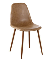 Chaise à dossier minimaliste moderne, chaise de salle à manger, ambiance haut de gamme pour la maison, salon d'hôtel, salle à manger, chaise de bureau