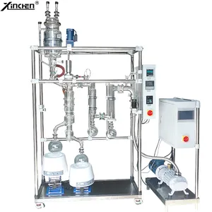 2-6L/h stainless steel 316 molecular distillation molecular distillation engineering molecular distilled oil
